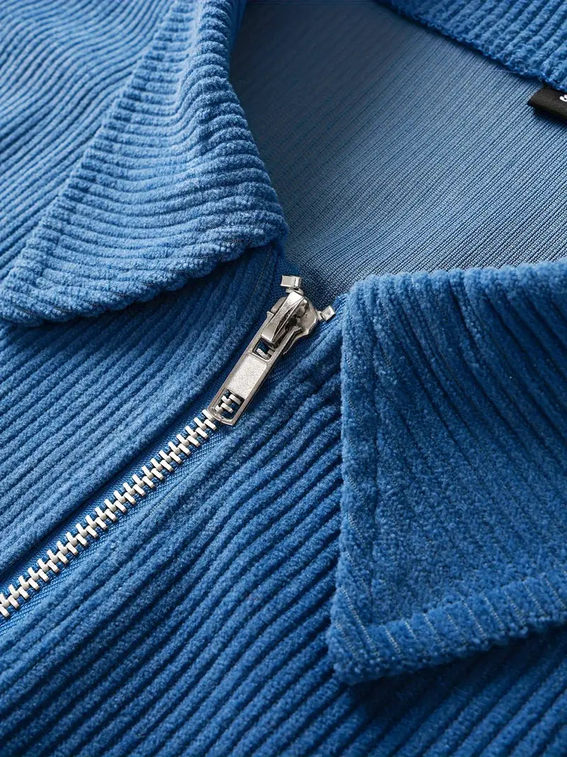 Herren Cord Varsity Jacke