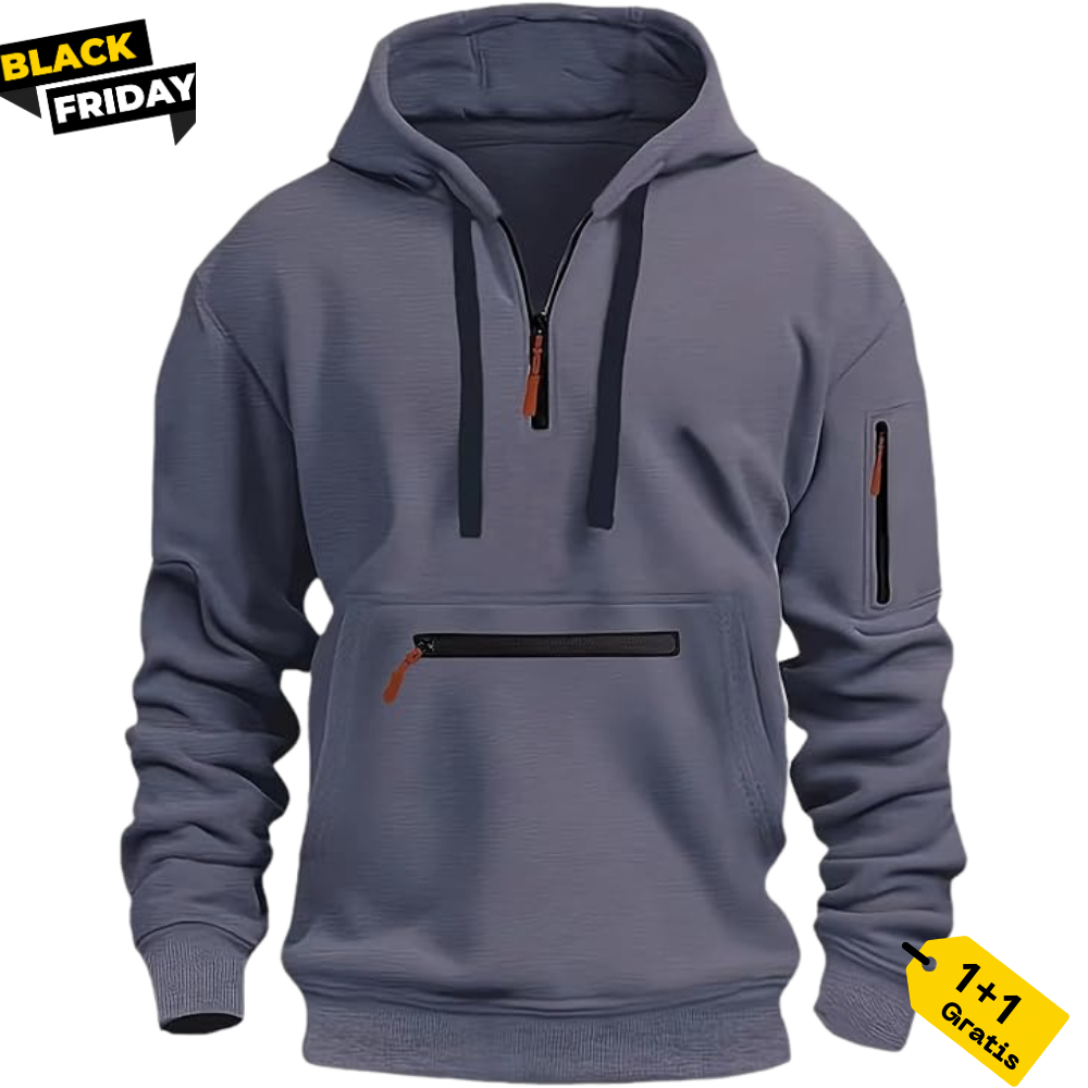 eleganter und bequemer Kapuzenpullover