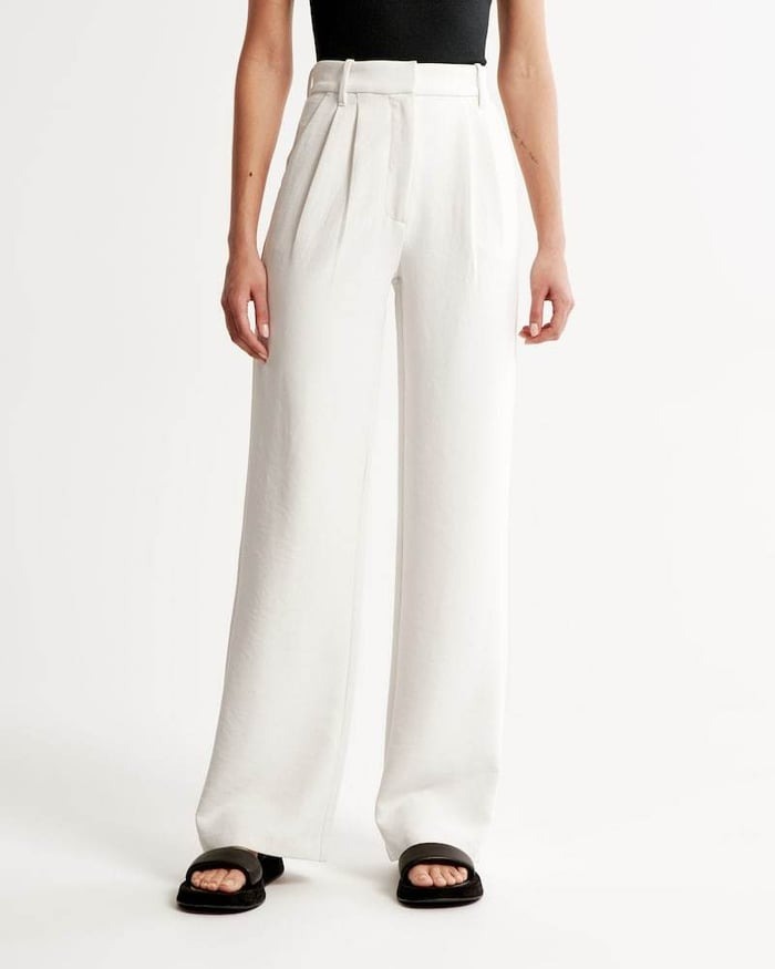 Tailored Pants mit weitem Bein für Frauen