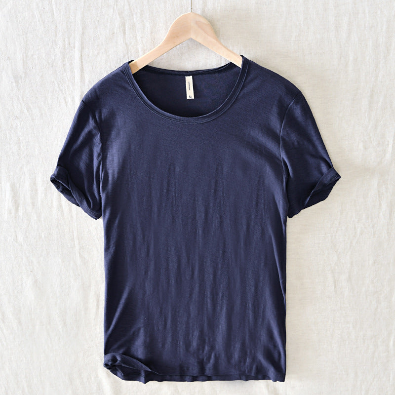 Herren Atmungsaktives Kurzarm T-Shirt Für Alltag