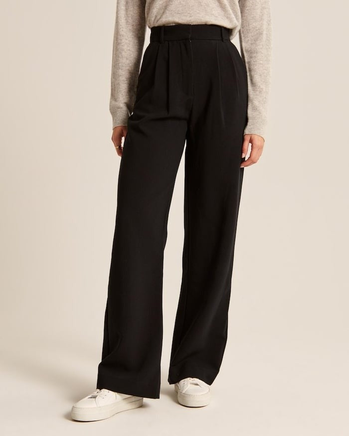 Tailored Pants mit weitem Bein für Frauen