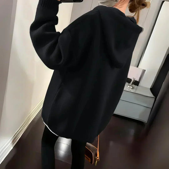 Damen Warm Und Gemütlich Hoodie