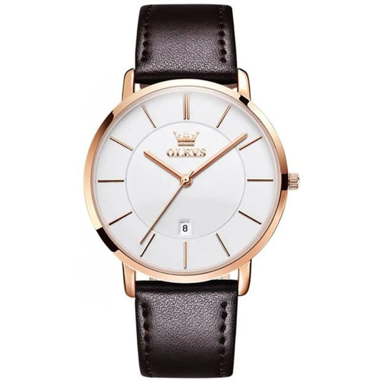 Damen Ultra Dünne Minimalistische Armbanduhr Stilvoll