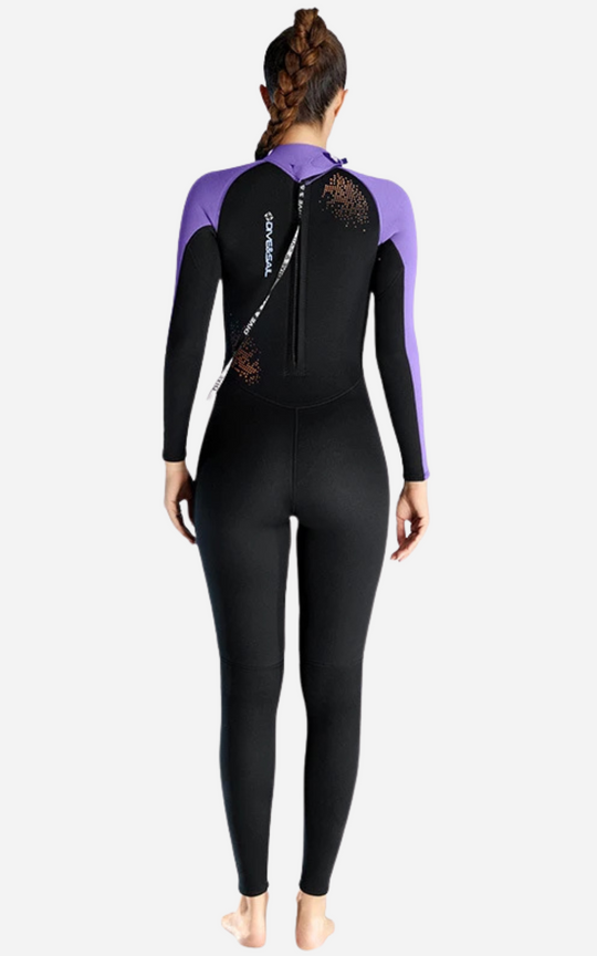 Damen Thermischer Schwimmanzug Schutz Und Komfort Wasser