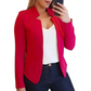 Moderne Damen Blazer Mit Einzigartigem Ausschnitt - Perfekt Für Die Arbeit