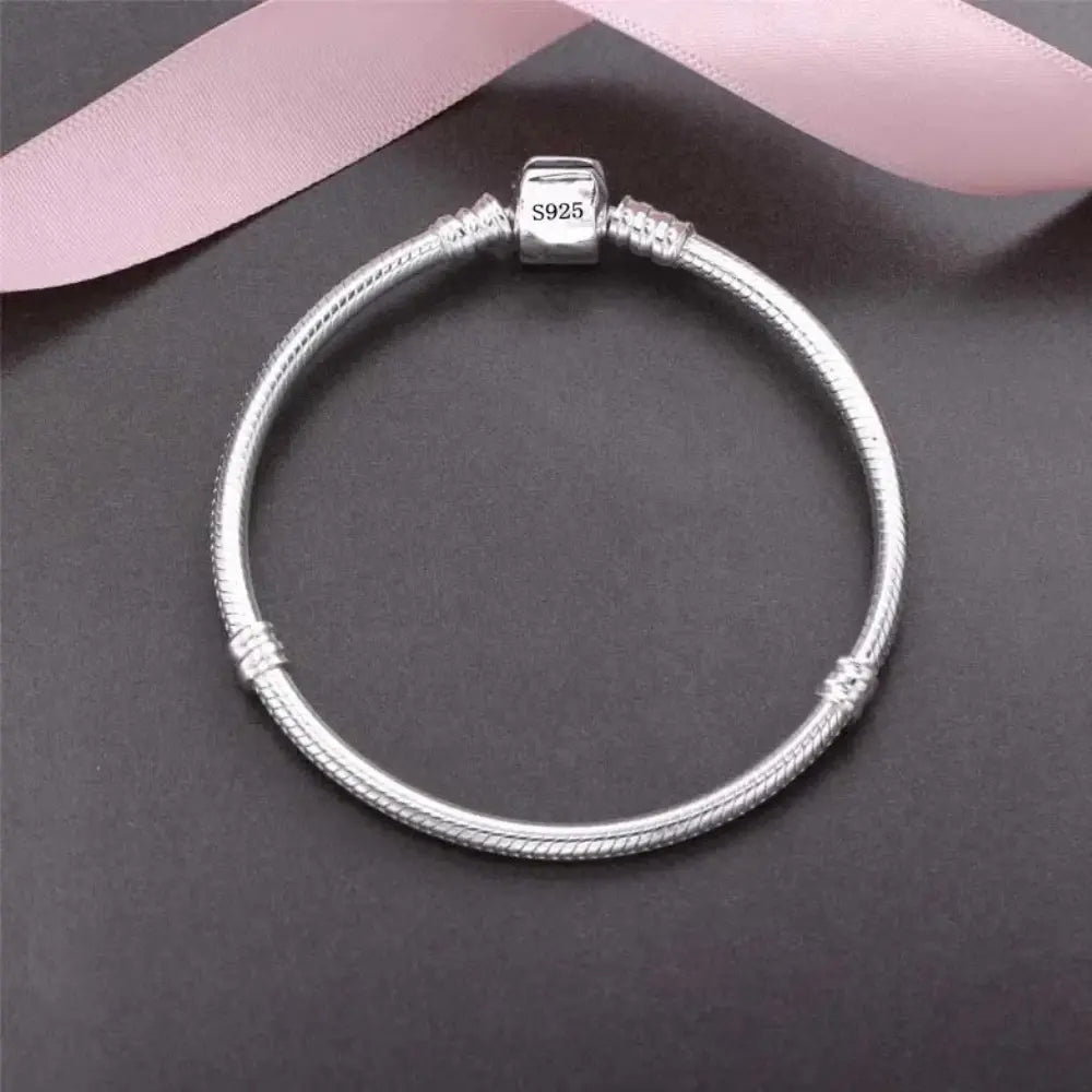 Damen Charm Armband Aus 925 Sterling Silber