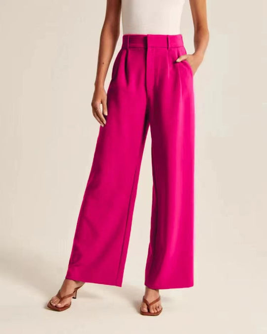 Damen Leichtgewichtige Tailored Wide Leg Pants
