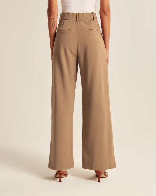 Damen Leichtgewichtige Tailored Wide Leg Pants