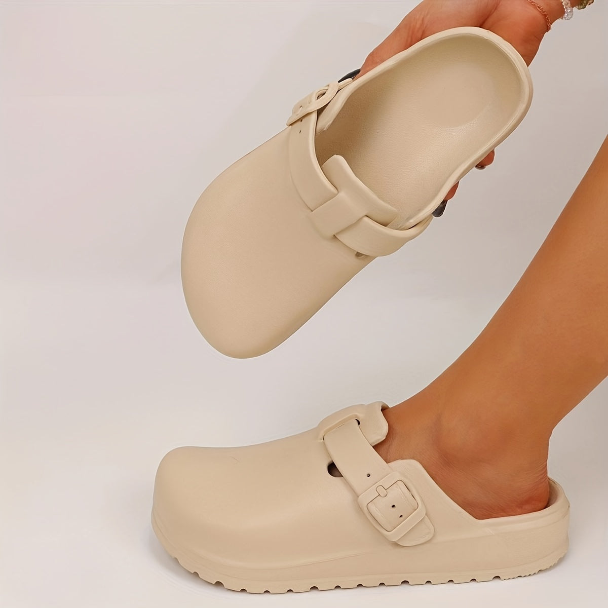 Damen Clogs Weiches Fußbett