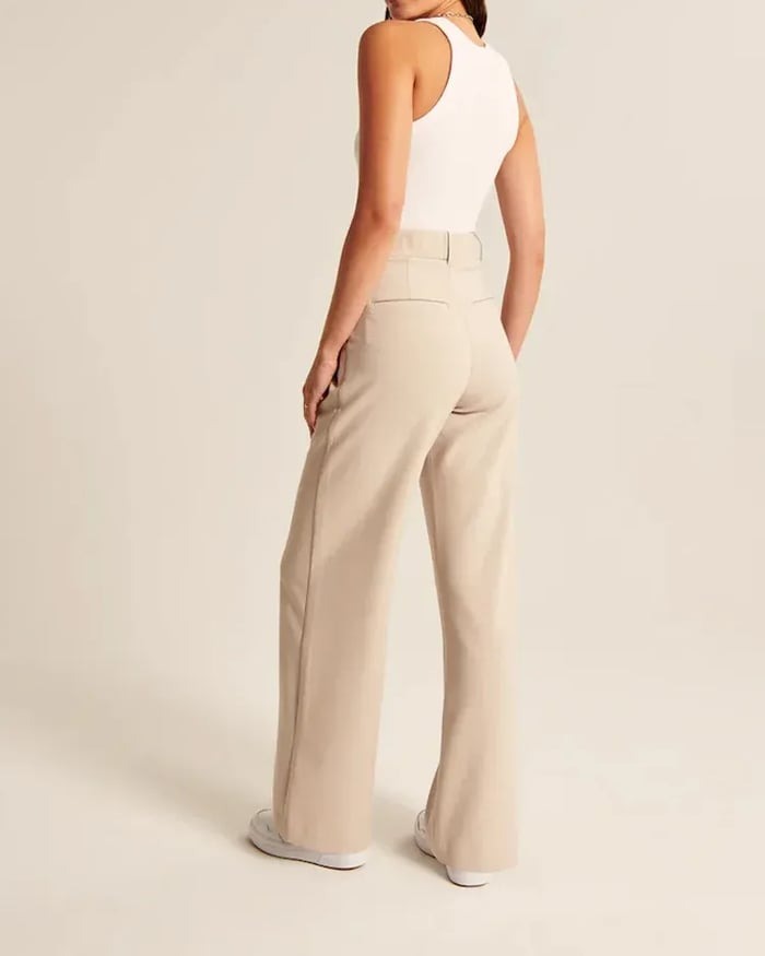 Tailored Pants mit weitem Bein für Frauen