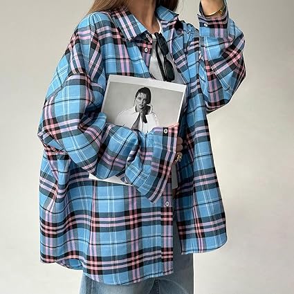 Fudus | Oversize Karo-Flanellhemd