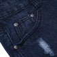 Herren Zerrissene Jeans