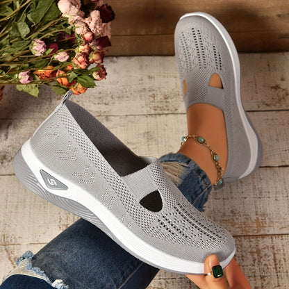 Damen Orthopädischer Slip On Schuh Bequem Alltag