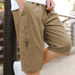 Herren Solide Cargo Shorts Für Komfort Und Stil