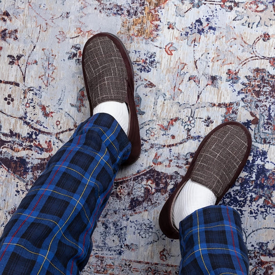 Herren Bequemer Leichter Hausschuh mit Viskoelastischem Schaum