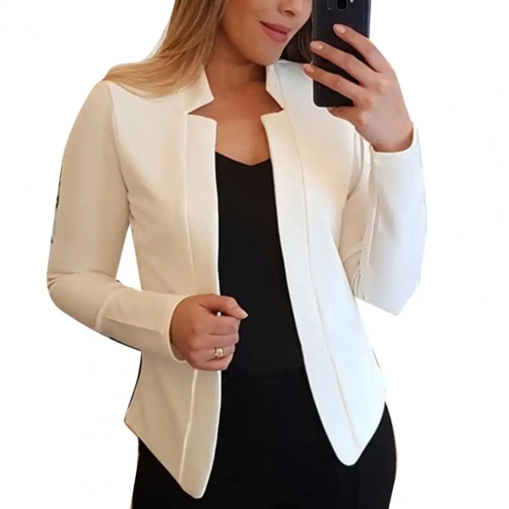 Moderne Damen Blazer Mit Einzigartigem Ausschnitt - Perfekt Für Die Arbeit