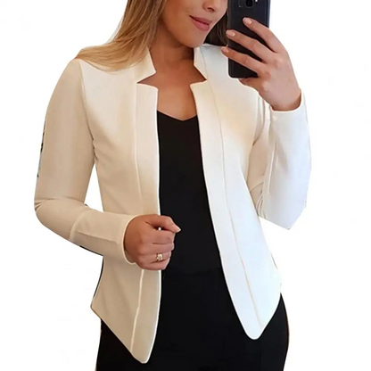 Moderne Damen Blazer Mit Einzigartigem Ausschnitt - Perfekt Für Die Arbeit