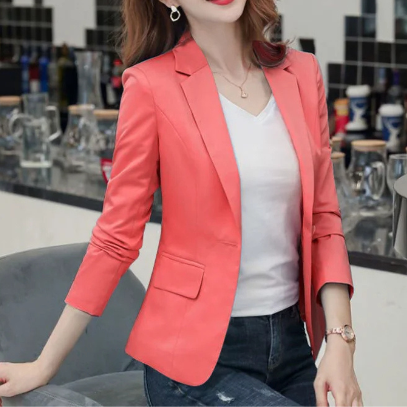 Fudus - Eleganter Damen Blazer mit langen Ärmeln - Ideal für die Arbeit