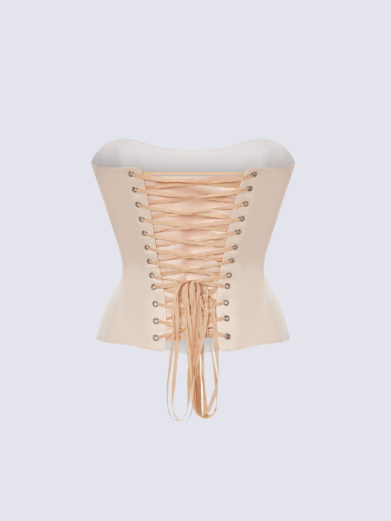 Korsett Satin Zeitlos Elegant