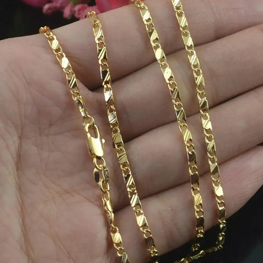 Fudus | Wunderschöne 18k Goldgefüllte Kette