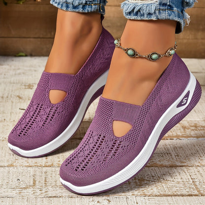 Damen Orthopädischer Slip On Schuh Bequem Alltag