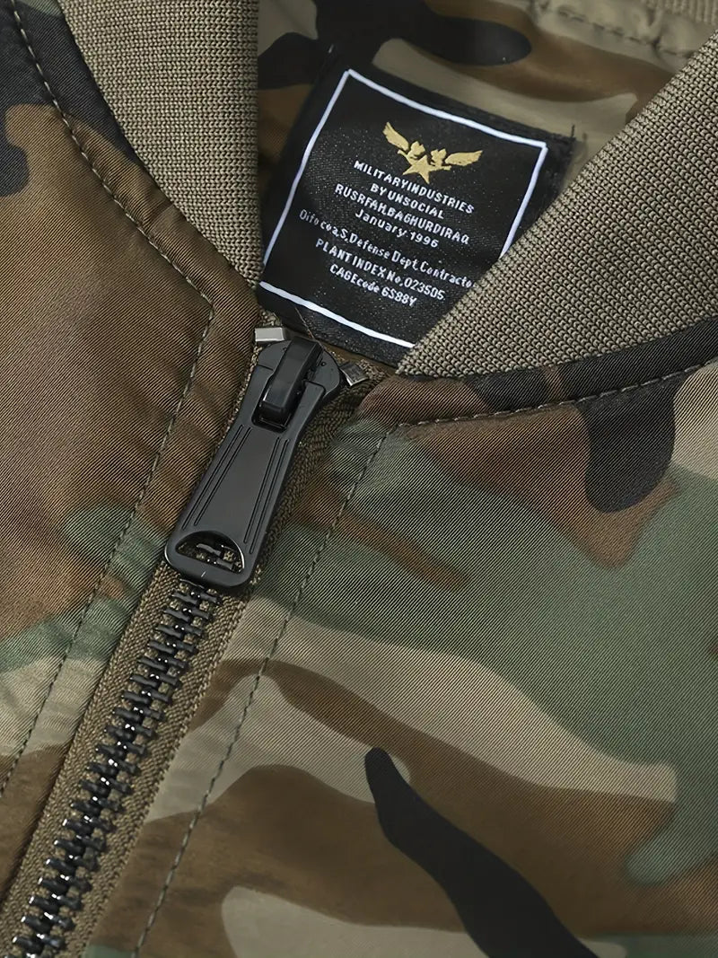 Bomberjacke Klassisch Chic Komfort