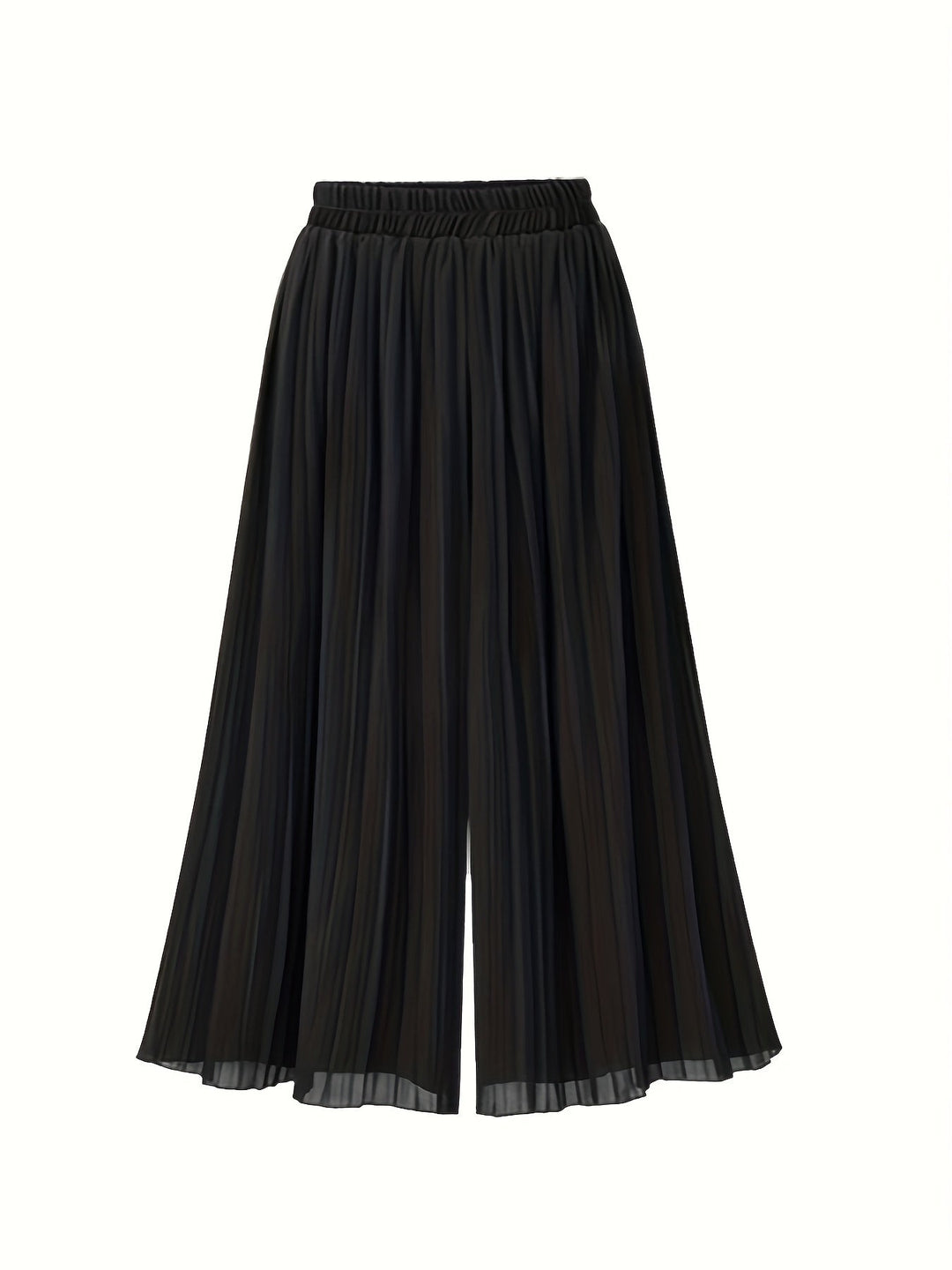 Damen Plissee Maxihose