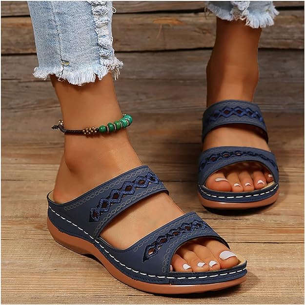 Damen Orthopädische Sandalen Rutschfest Für Alltag Komfort