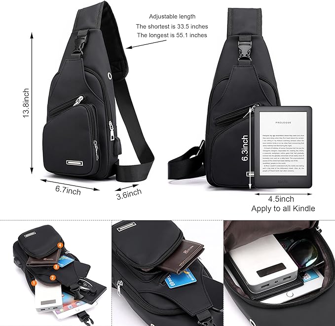 Fudus | Wasserdichte Sling Bag