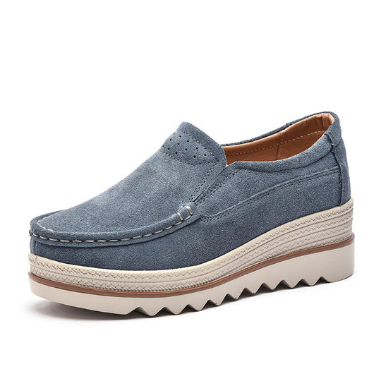 Damen Komfortable Slip-On Schuhe mit rutschfester Sohle Fudus