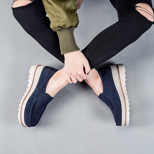 Damen Komfortable Slip-On Schuhe mit rutschfester Sohle Fudus