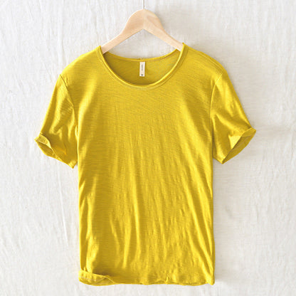 Herren Atmungsaktives Kurzarm T-Shirt Für Alltag