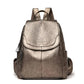 Damen Diebstahlsicherer Leder Rucksack