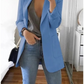 Fudus - Stilvolle Damen Blazer Mit Tiefem V-Ausschnitt - Ideal Für Jeden Tag