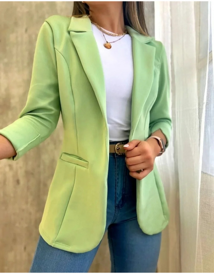 Fudus - Stilvolle Damen Blazer Ohne Verschluss - Ideal Für Jeden Tag