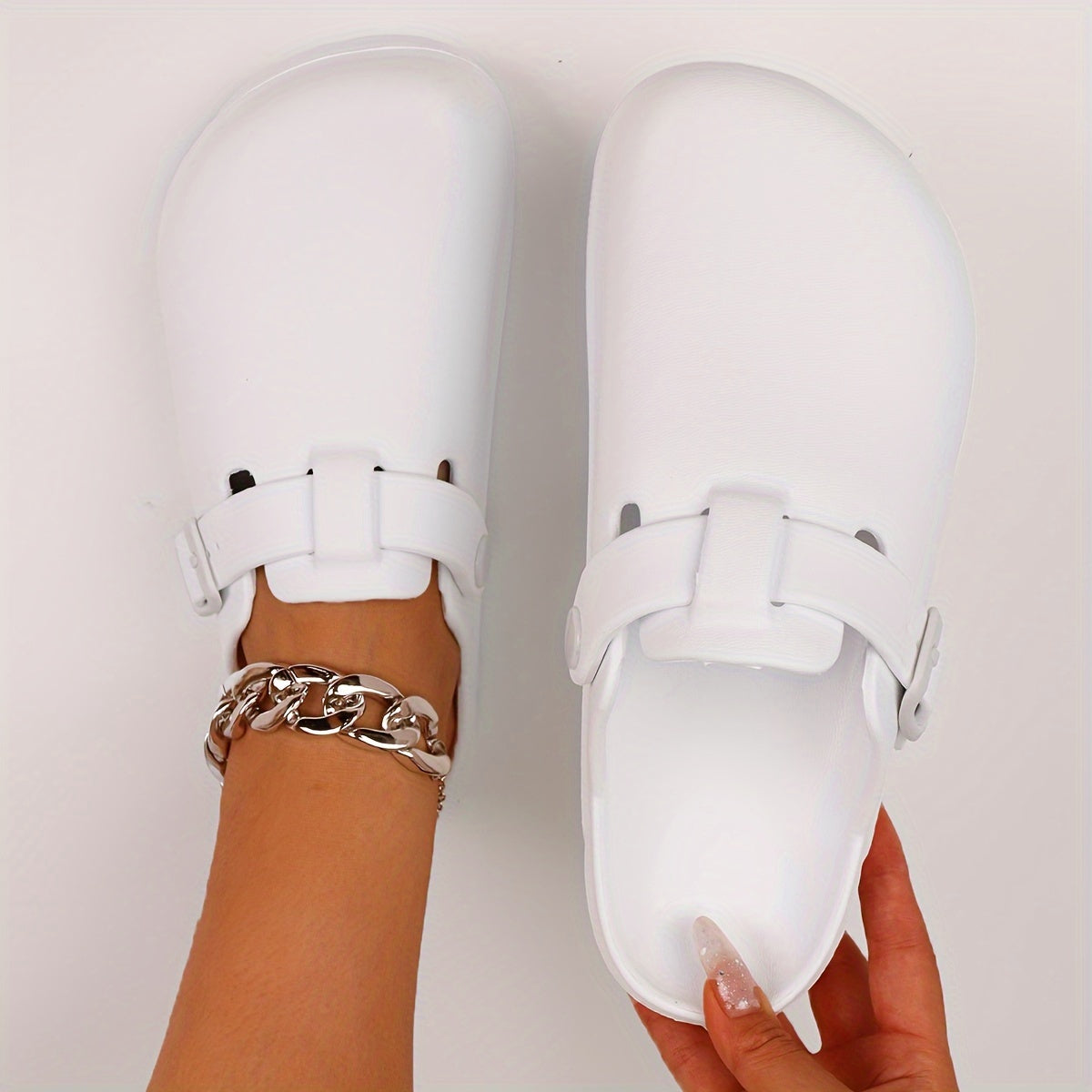 Damen Clogs Weiches Fußbett