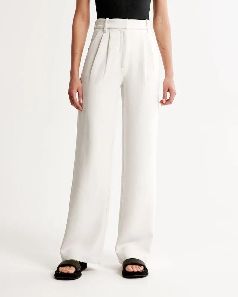Fudus | Leichtgewichtige Tailored Wide Leg Pants
