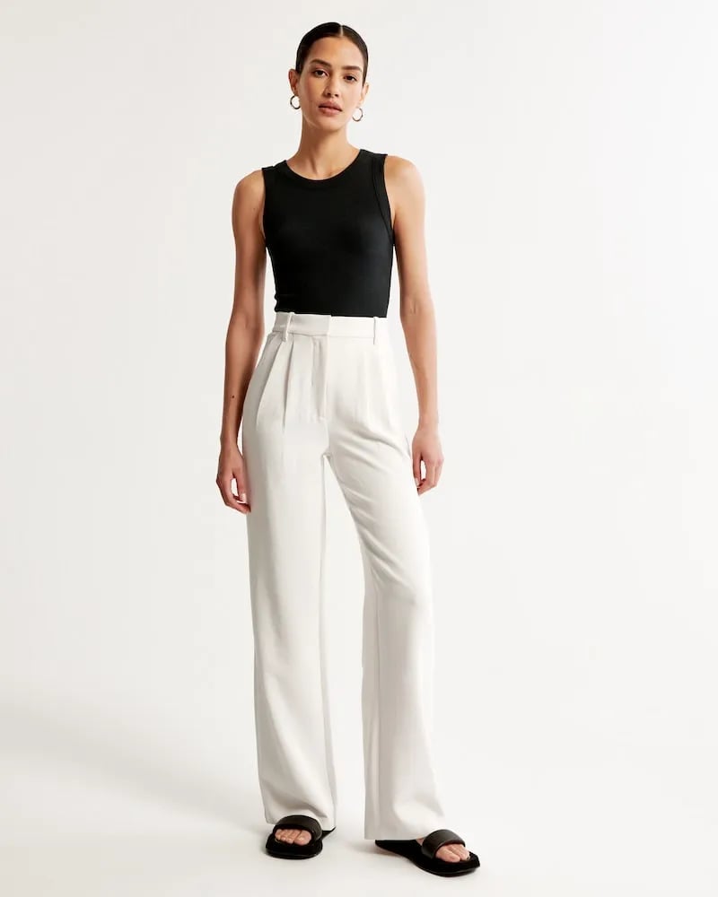 Fudus | Leichtgewichtige Tailored Wide Leg Pants