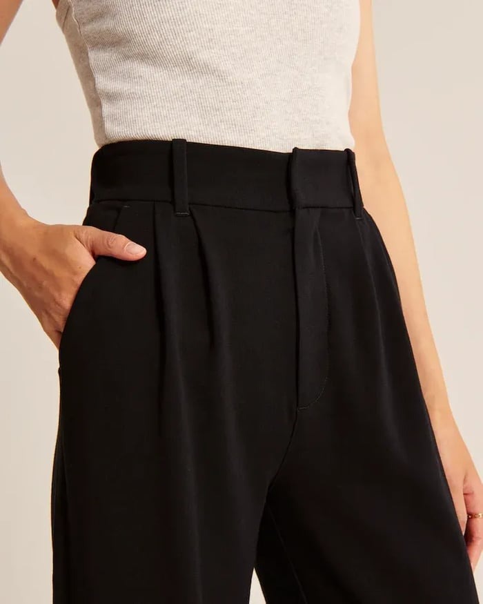 Tailored Pants mit weitem Bein für Frauen