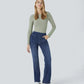 Flex Jeans mit hoher Taille