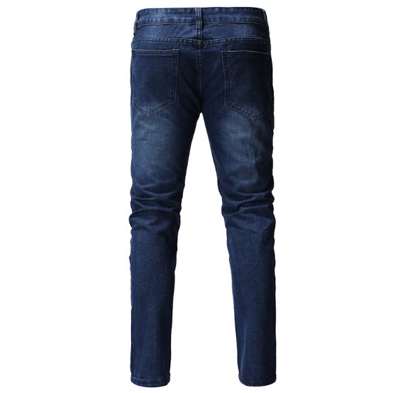 Herren Zerrissene Jeans