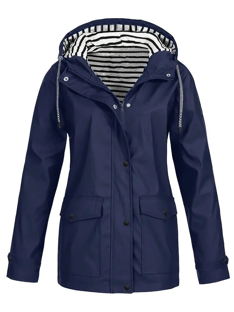 Regenjacke Wetterfest Eleganz Echtheit