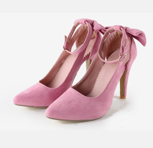Damen Pumps Mit Schleife