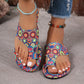 Flip Flops Damen Floral Komfort