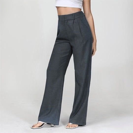 Tailored Pants mit weitem Bein für Frauen