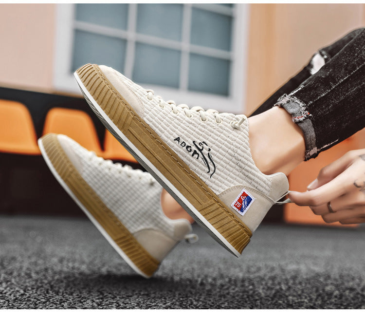 Fudus | Sportliche Cord Stoffschuhe Für Herren