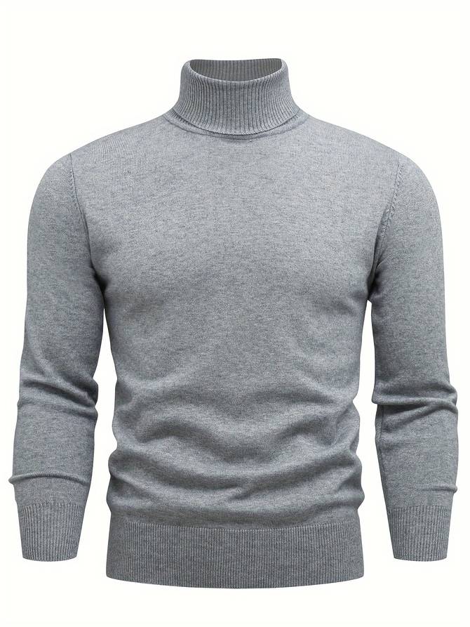 Herren Vielseitiger Rollkragenpullover