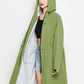 Damen Regenjacke Mit Kapuze Faltbare Wasserdichte Lange Jacke