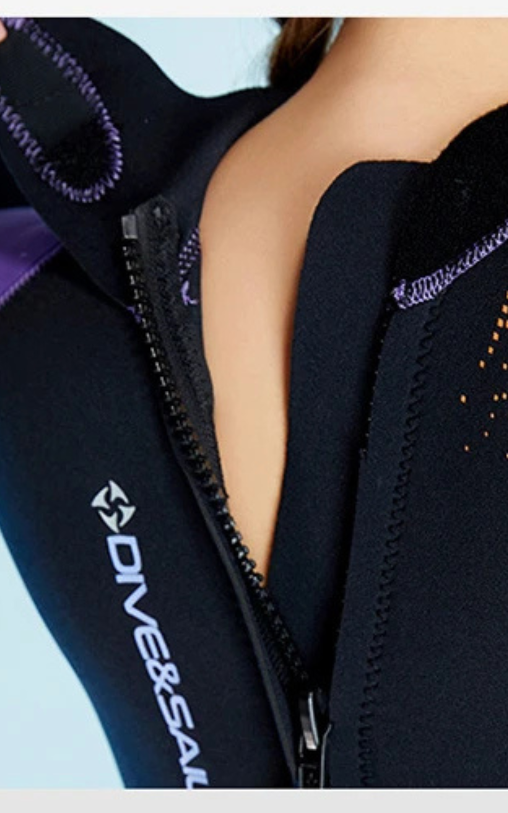 Damen Thermischer Schwimmanzug Schutz Und Komfort Wasser