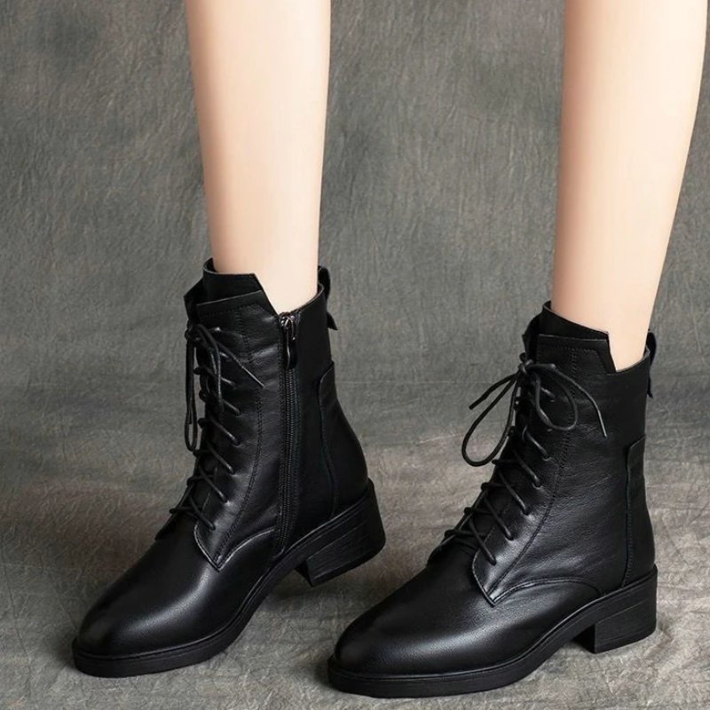 MonAmi wasserdichte Damenstiefel mit spitzem Zeh